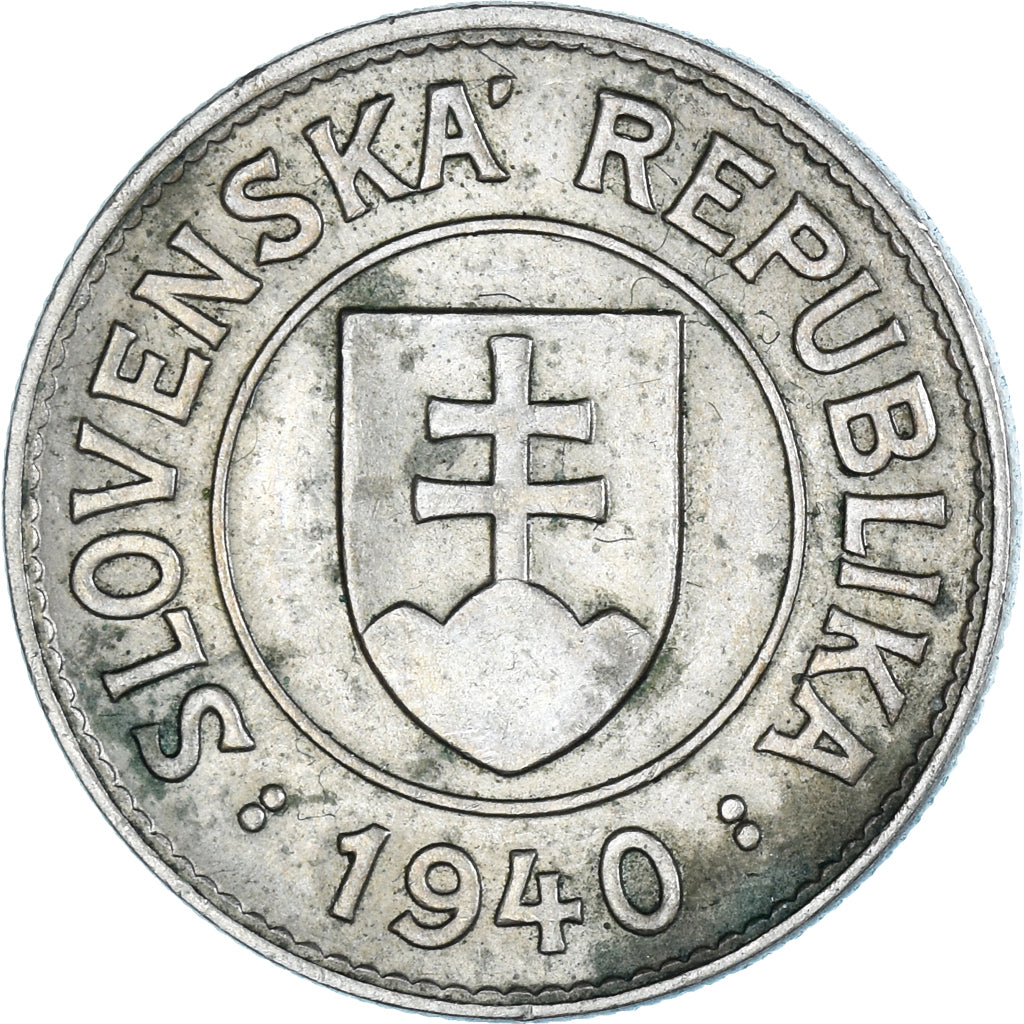 Moneda, Eslovaquia, Koruna, 1940