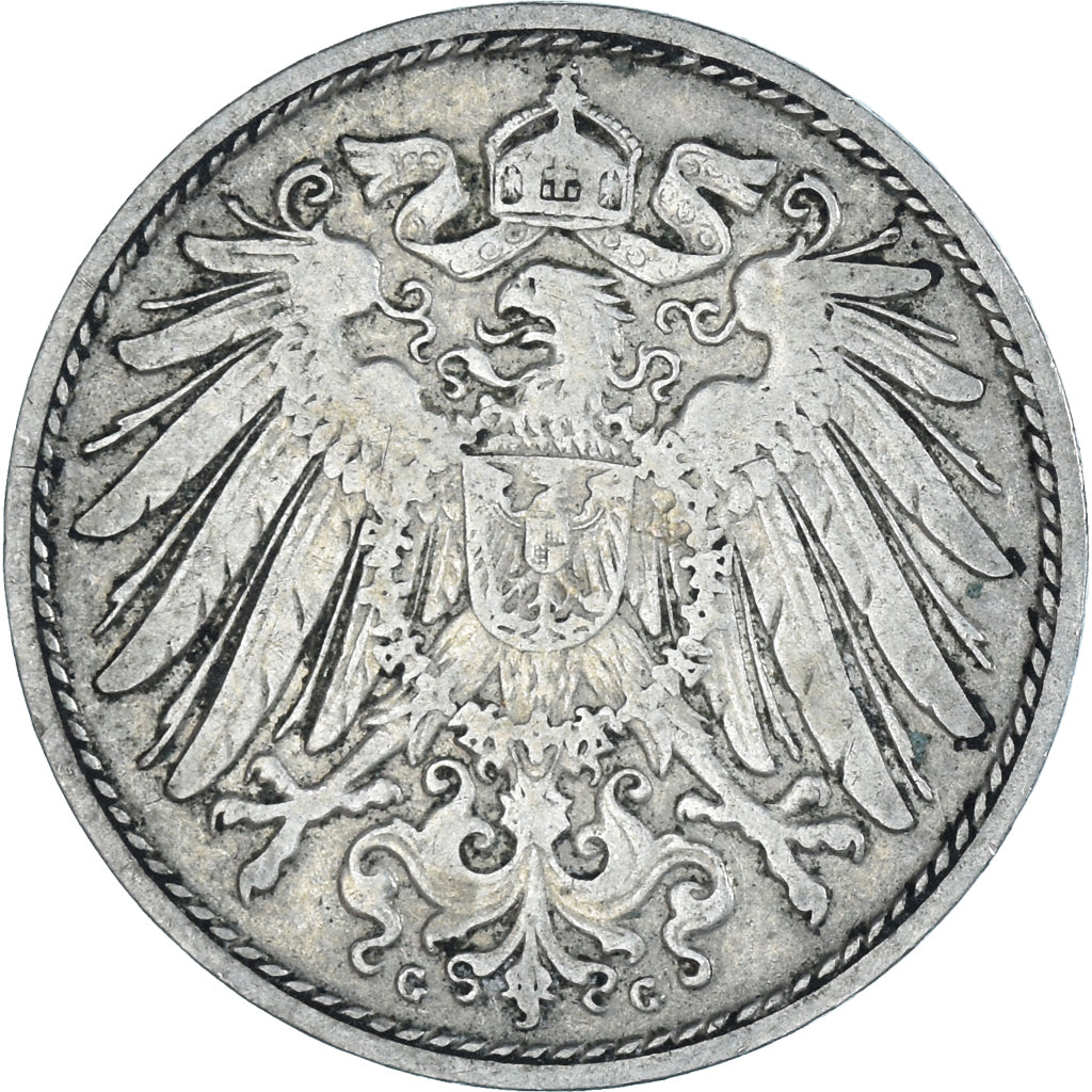 Coin, GERMANY - EMPIRE, 10 Pfennig, 1892