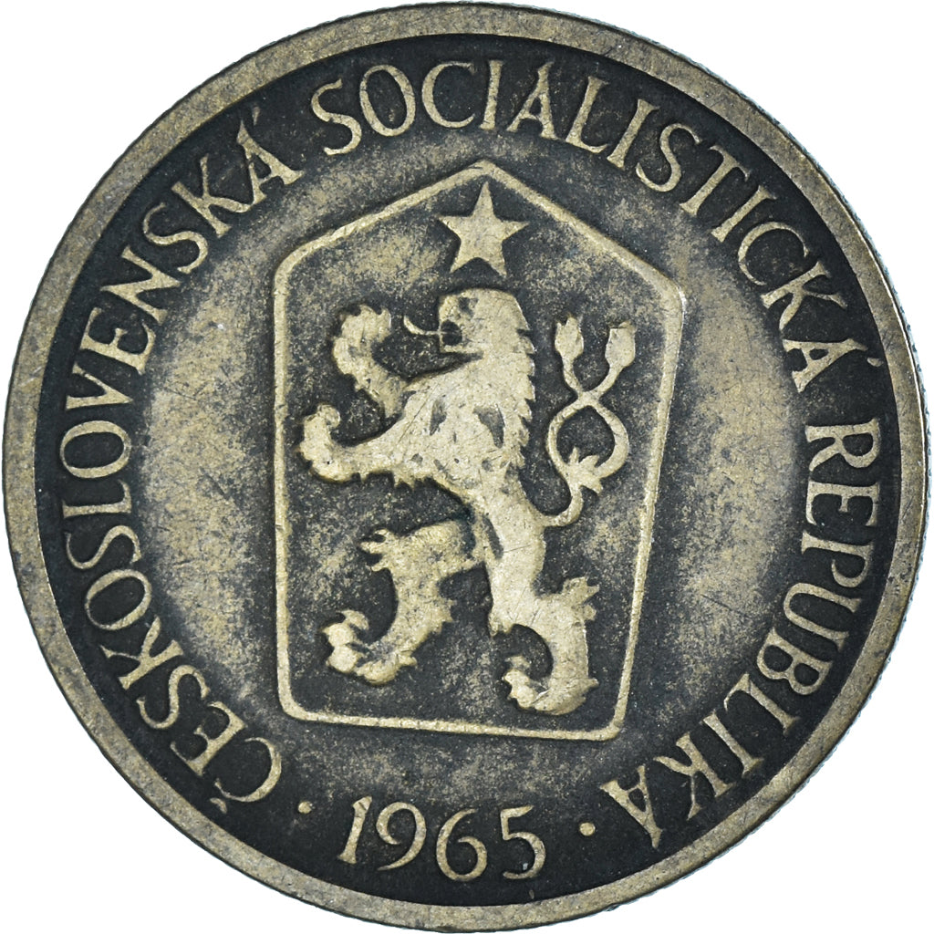 Moneda, Checoslovaquia, Koruna, 1965