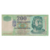 Nota, Hungria, 200 Forint, 1998, KM:178a, VF(30-35)