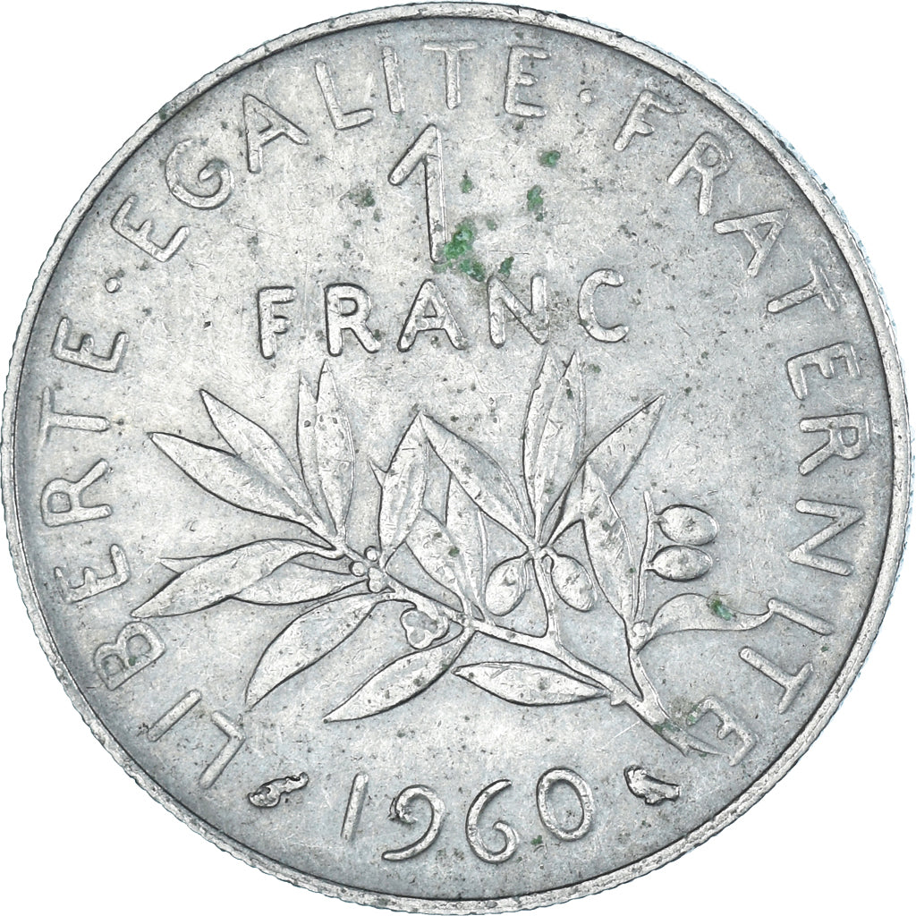 Coin, France, Franc, 1960
