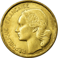 Münze, Frankreich, Guiraud, 20 Francs, 1951, VZ, Aluminum-Bronze, KM:917.1
