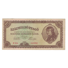 Billet, Hongrie, 100,000,000 Pengö, 1946, 1946-03-18, KM:124, TB+