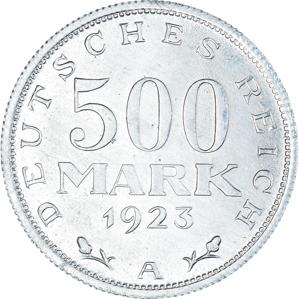 Münze, Deutschland, Weimarer Republik, 500 Mark, 1923