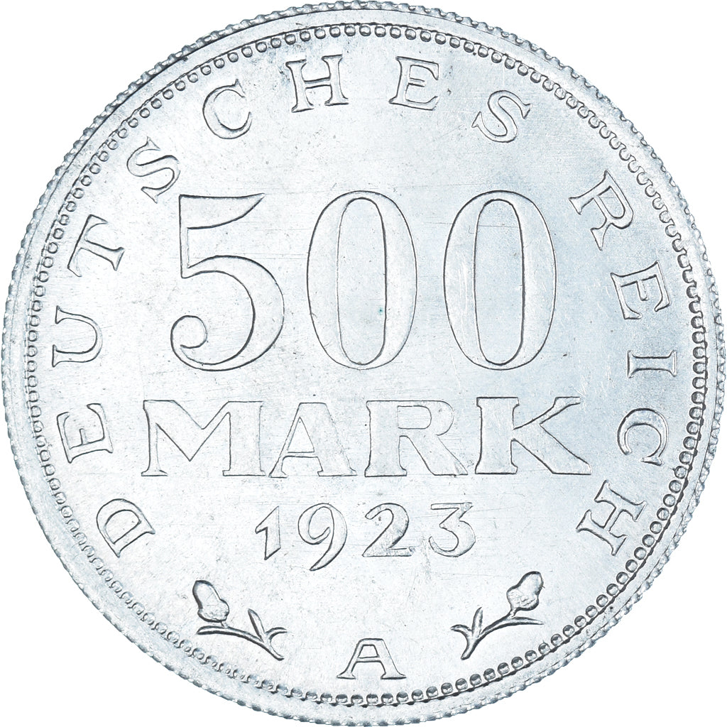 Munten, Duitsland, Weimarrepubliek, 500 Mark, 1923