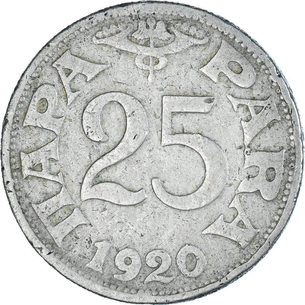 Münze, Jugoslawien, 25 Para, 1920