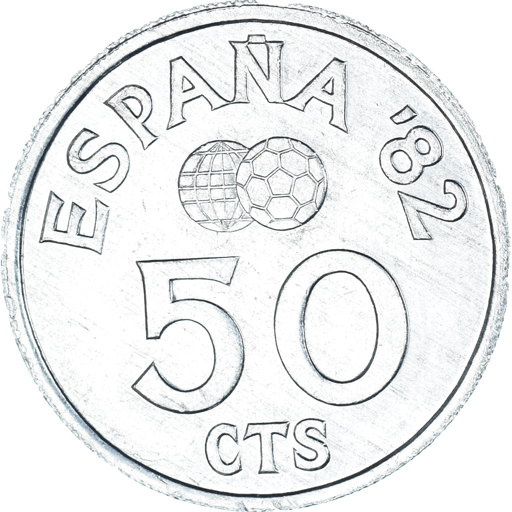 Coin, Spain, 50 Centimos, 1980