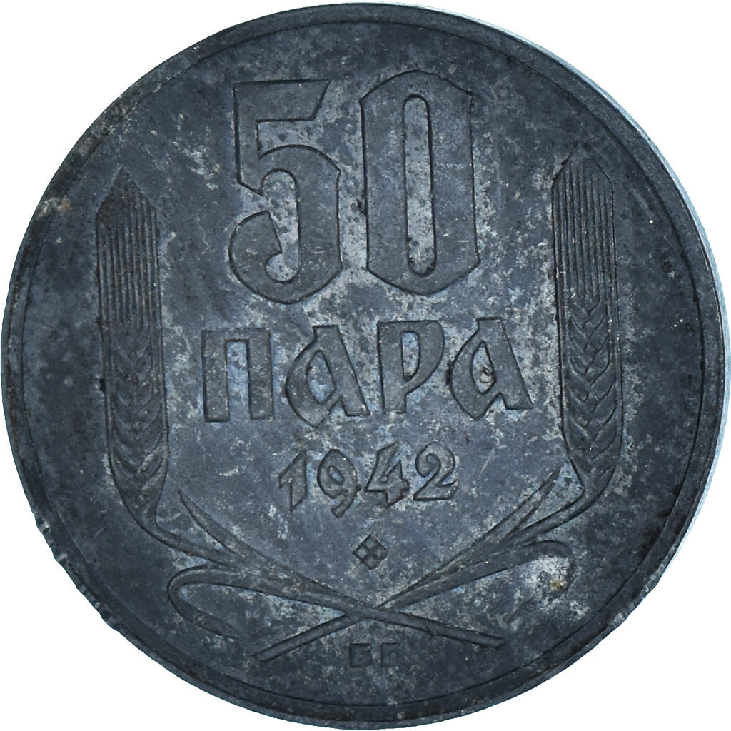 Münze, Serbien, 50 Para, 1942