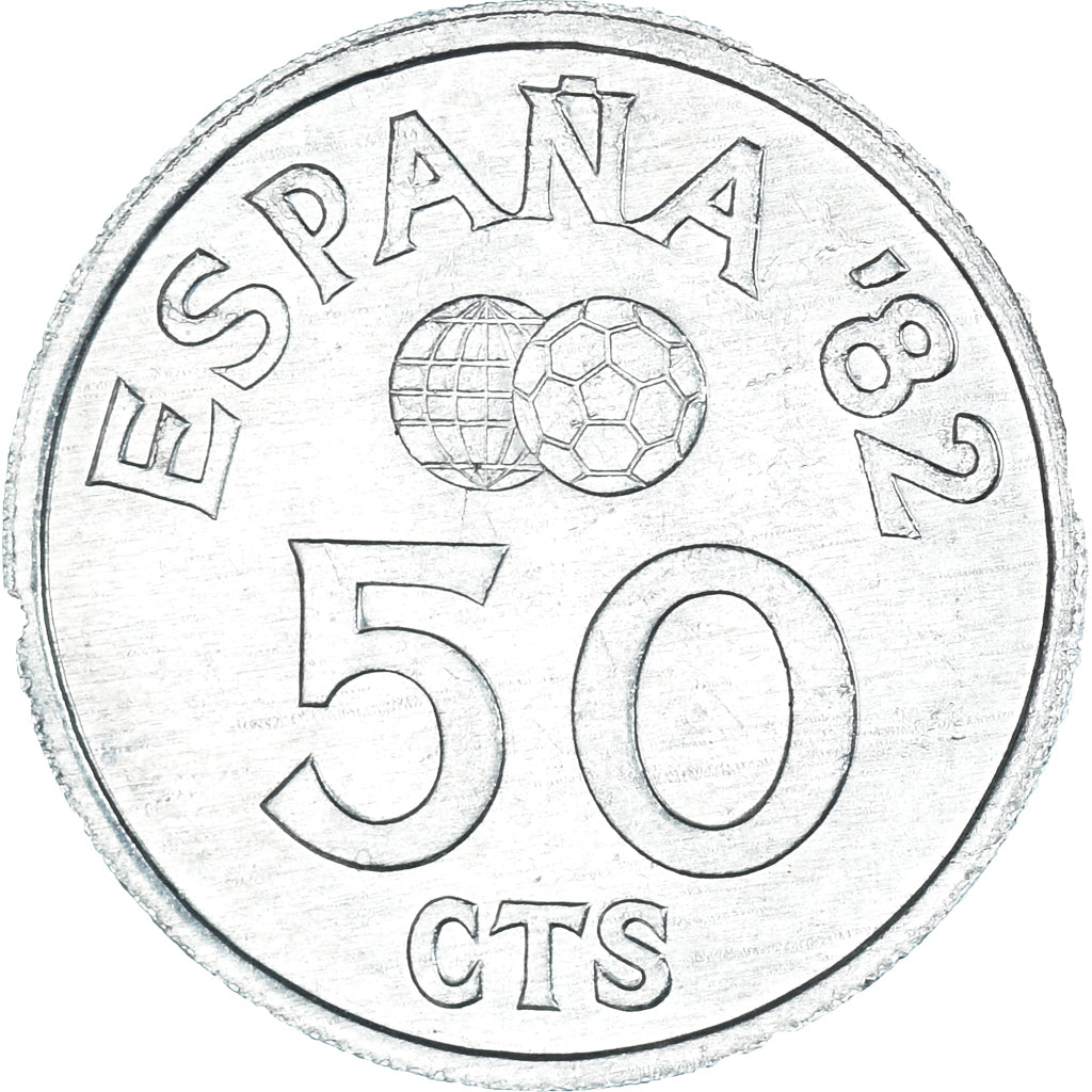 Moneta, Spagna, 50 Centimos, 1980