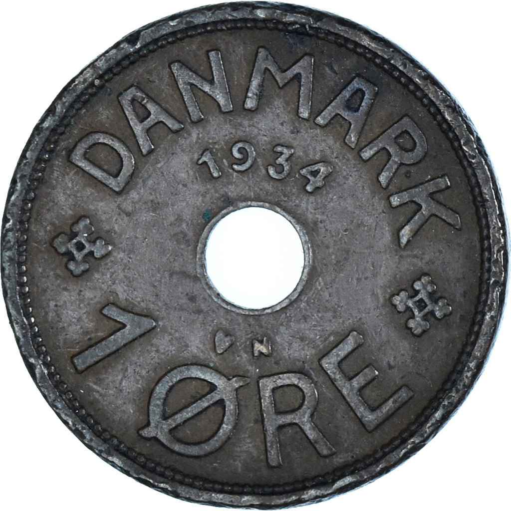 Münze, Dänemark, Ore, 1934
