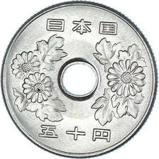 Coin, Japan, 50 Yen, 1976