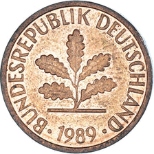 Moneta, Niemcy, Pfennig, 1989