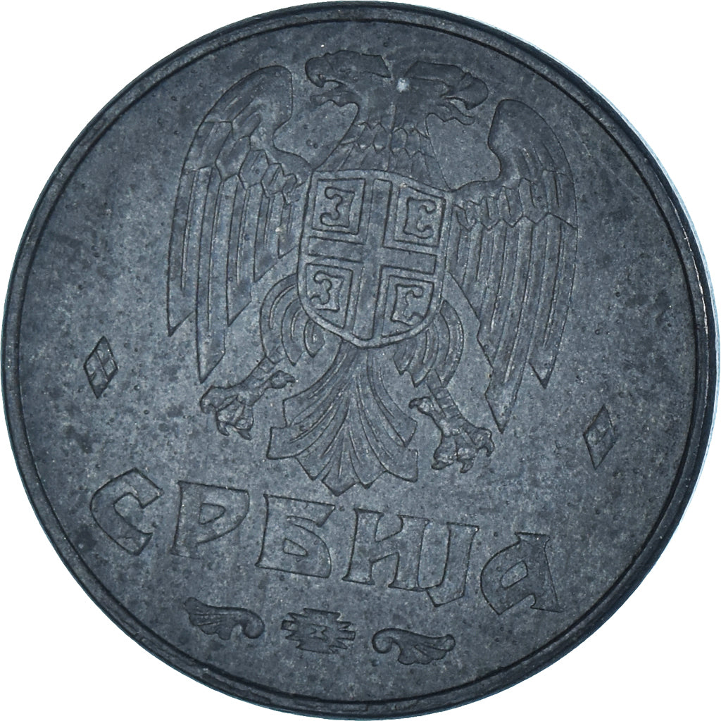 Monnaie, Serbie, Dinar, 1942