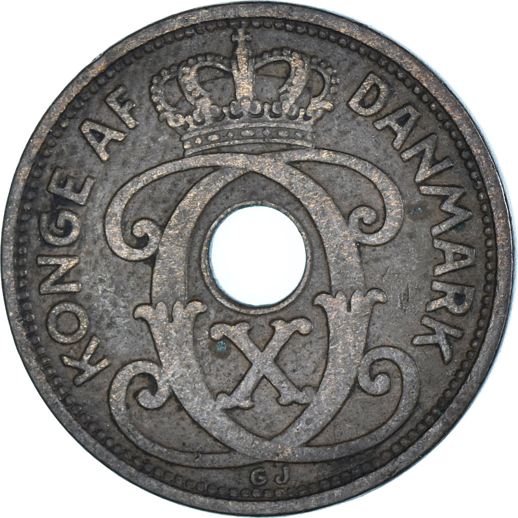 Munten, Denemarken, 2 Öre, 1928