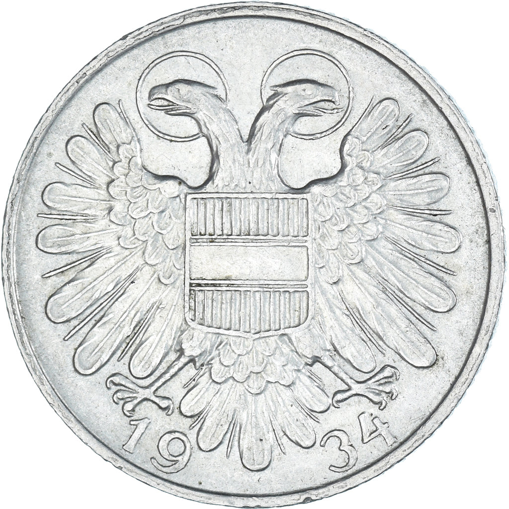 Moeda, Áustria, Schilling, 1934