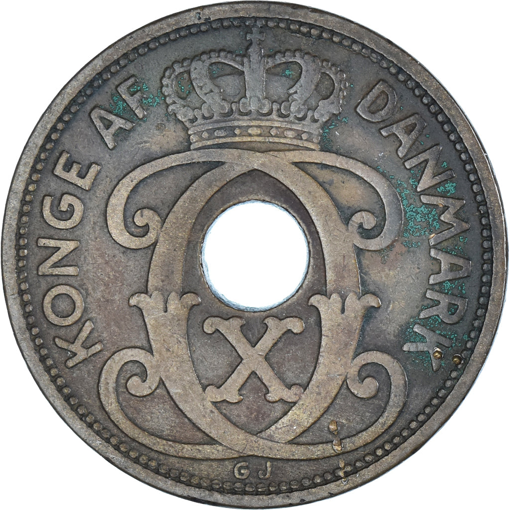 Moeda, Dinamarca, 5 Öre, 1927