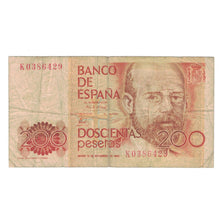 Banknote, Spain, 200 Pesetas, 1980, 1980-09-16, KM:156, VG(8-10)