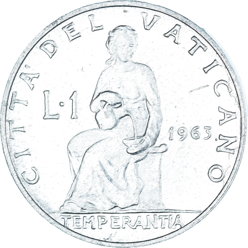 Moneta, CITTÀ DEL VATICANO, Lira, 1963