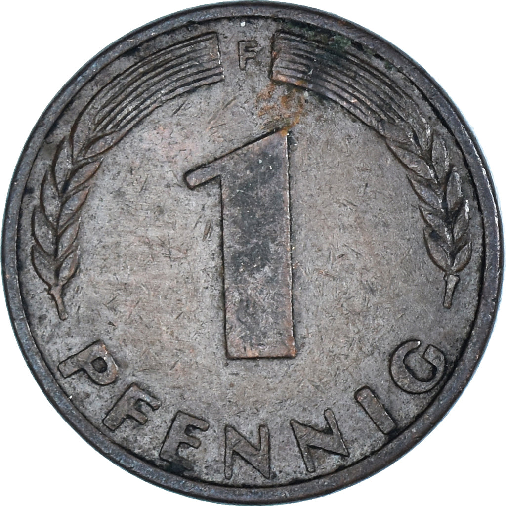 Moneda, Alemania, Pfennig, 1948