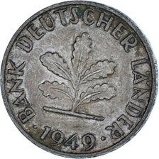 Coin, GERMANY - FEDERAL REPUBLIC, Pfennig, 1949