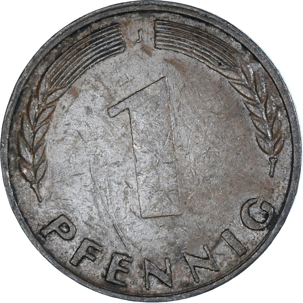 Coin, GERMANY - FEDERAL REPUBLIC, Pfennig, 1949