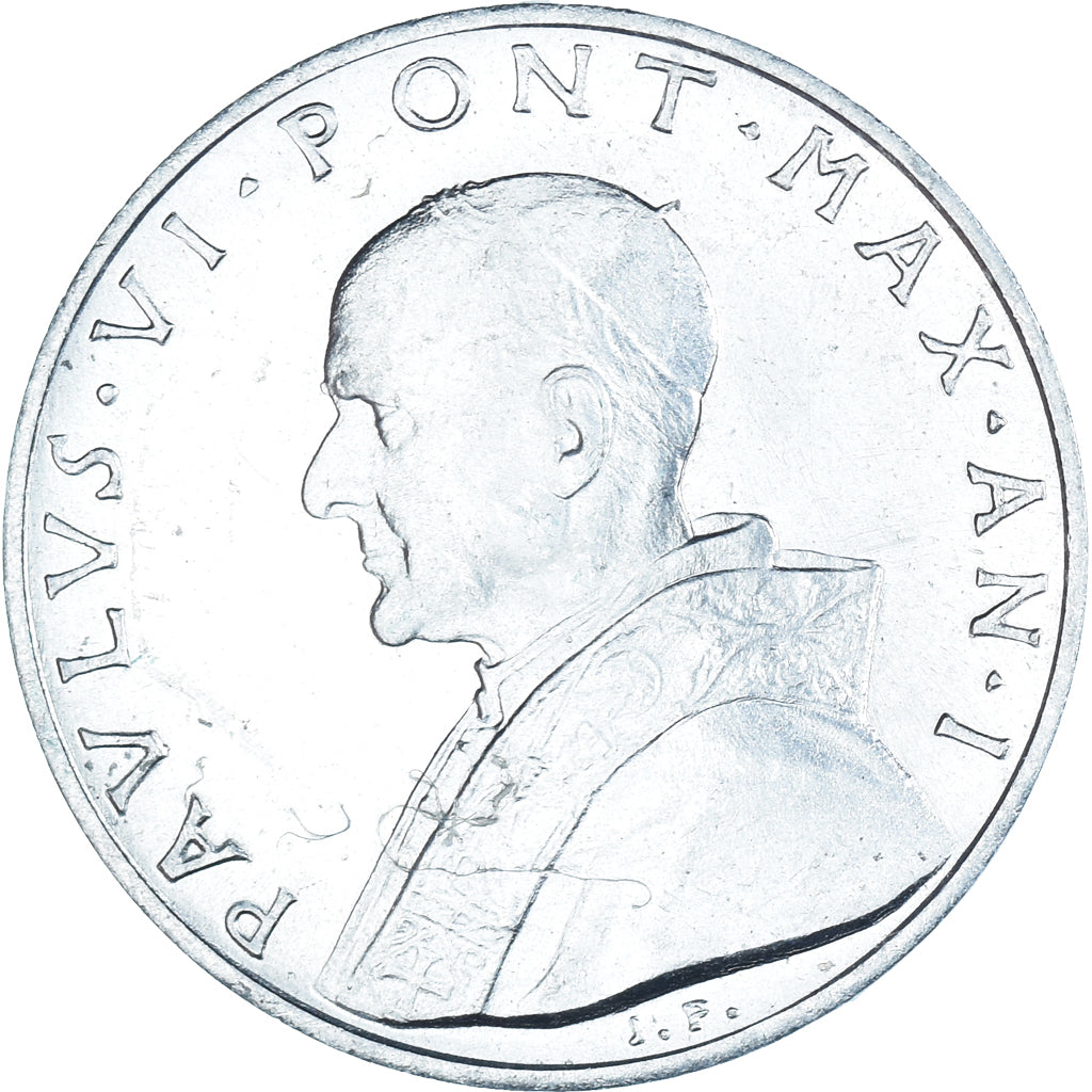 Moeda, Vaticano, 10 Lire, 1963