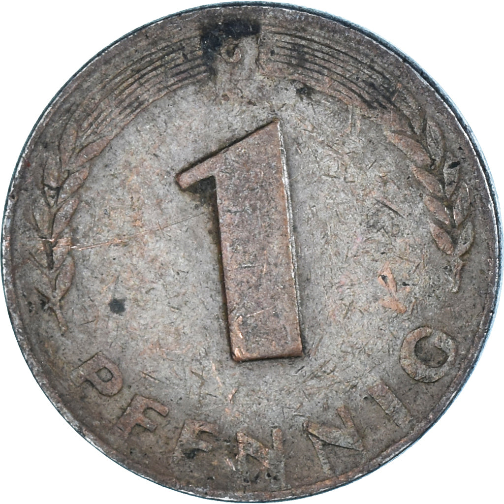 Moneta, Germania, Pfennig, 1948
