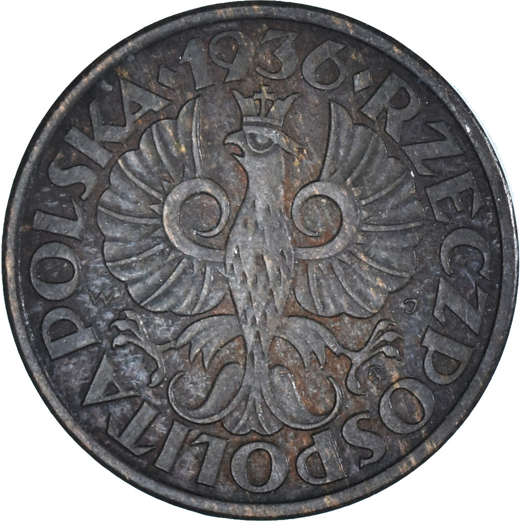 Moneda, Polonia, Grosz, 1936