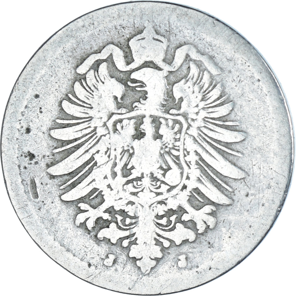 Coin, Germany, 5 Pfennig, 1875