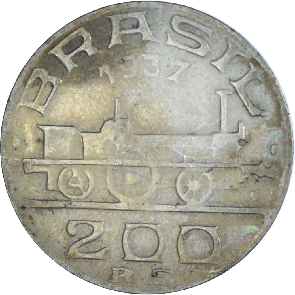 Munten, Brazilië, 200 Reis, 1937