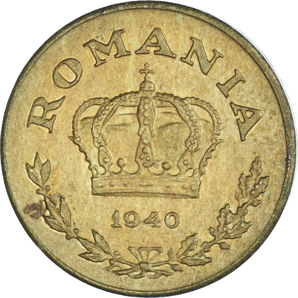 Coin, Romania, Leu, 1940