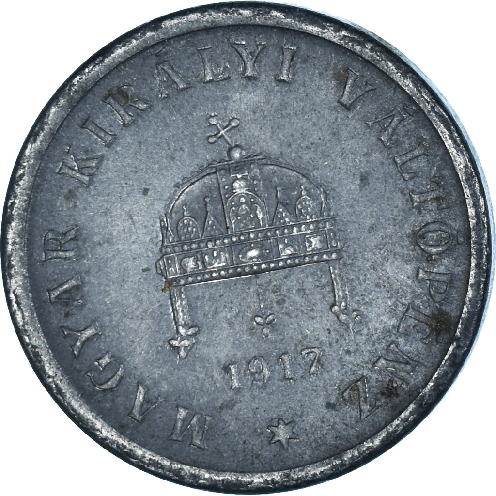 Moneta, Ungheria, 2 Filler, 1917