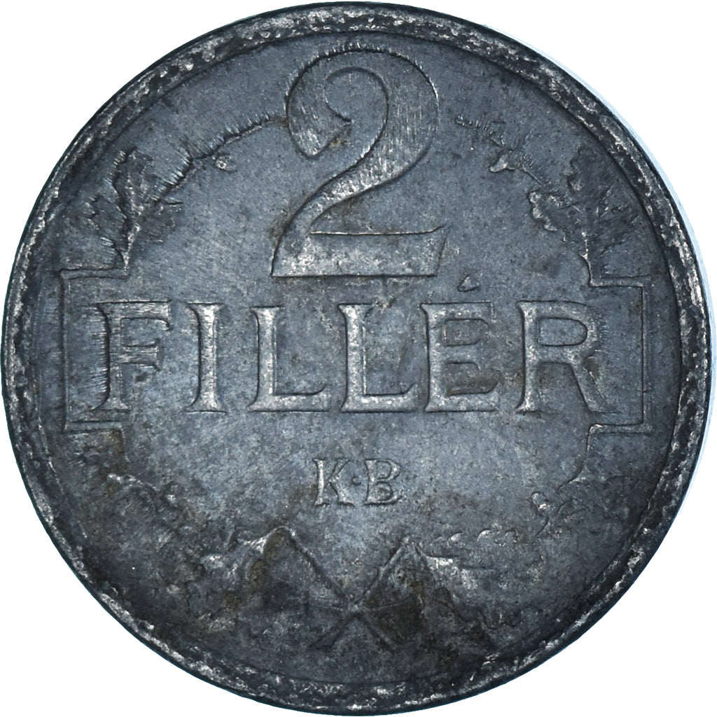 Moneta, Ungheria, 2 Filler, 1917