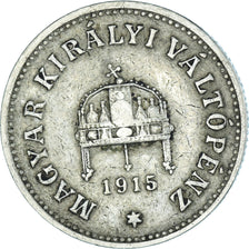 Coin, Hungary, 10 Filler, 1915