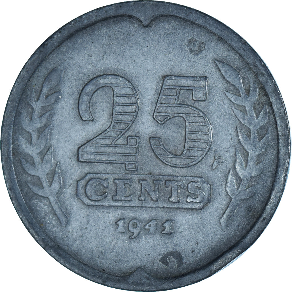 Moneta, Paesi Bassi, 25 Cents, 1941