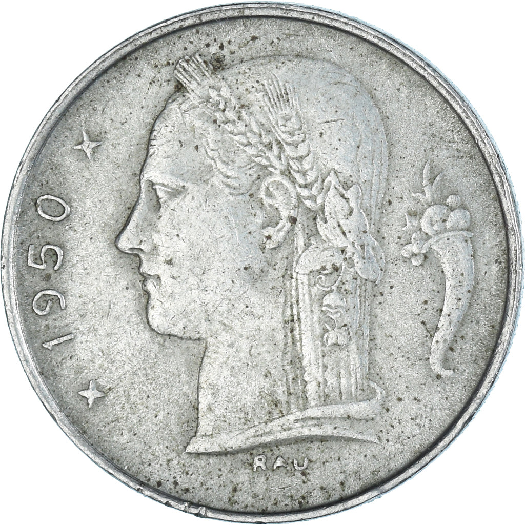 Monnaie, Belgique, Franc, 1950