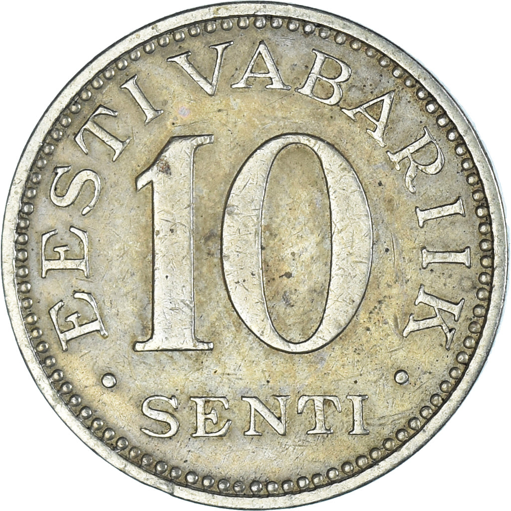 Moneda, Estonia, 10 Senti, 1931