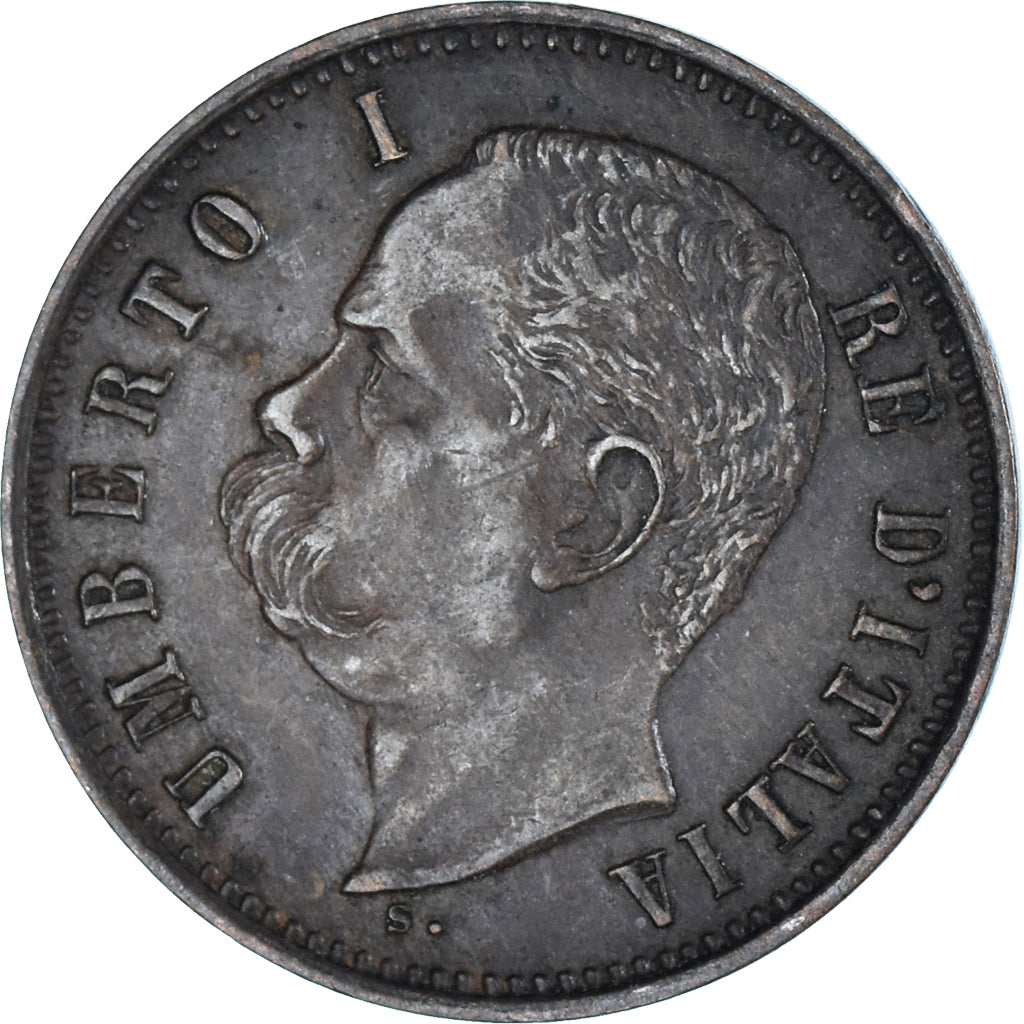 Moneda, Italia, 2 Centesimi, 1898