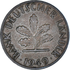 Moeda, Alemanha, Pfennig, 1949