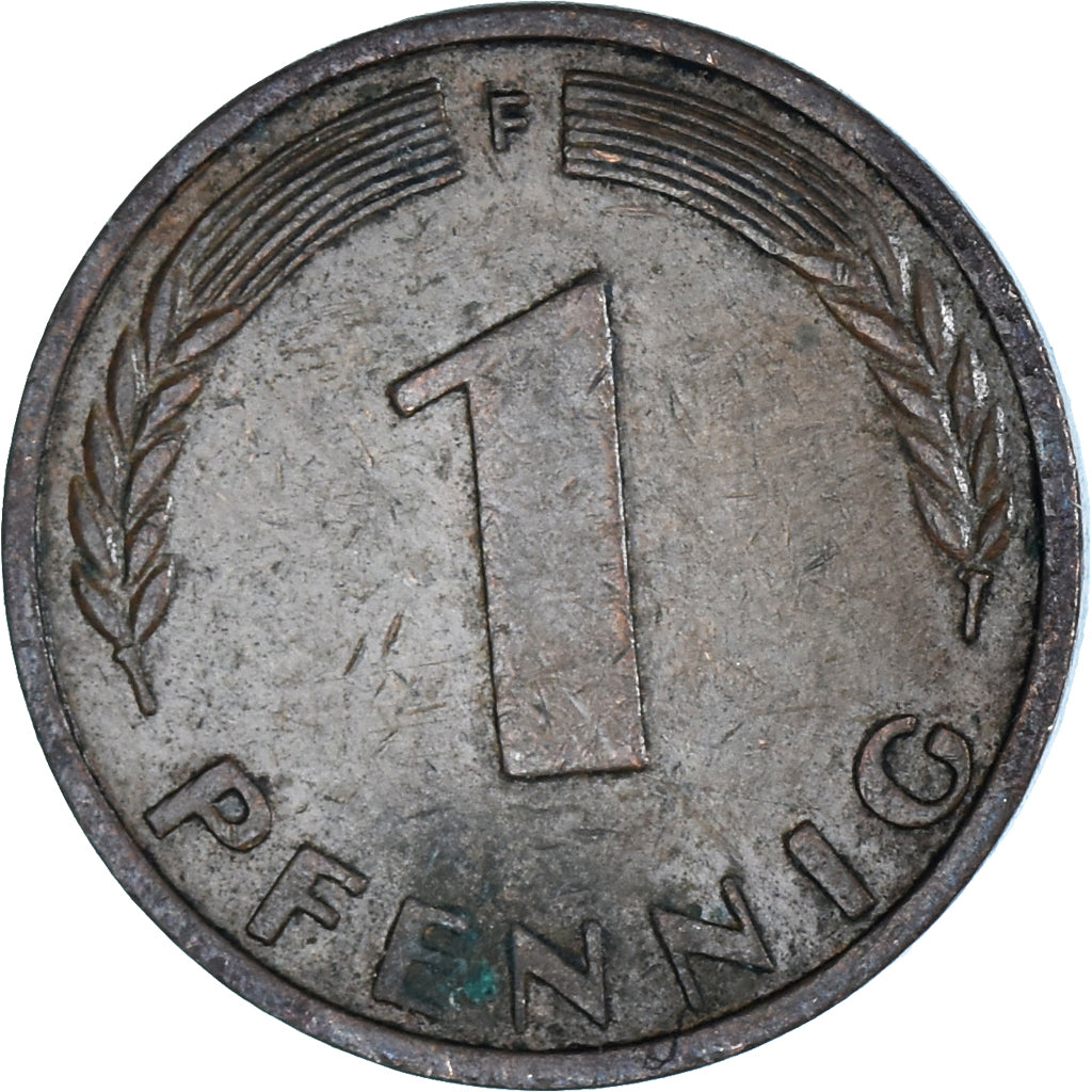 Moeda, Alemanha, Pfennig, 1949