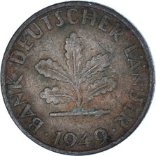 Moneta, Niemcy, Pfennig, 1949