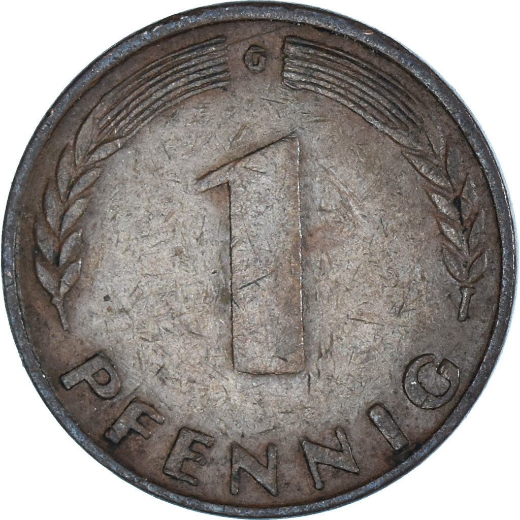 Moneta, Niemcy, Pfennig, 1949