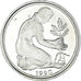 Moneda, Alemania, 50 Pfennig, 1990