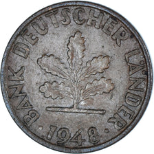 Munten, Duitsland, Pfennig, 1948