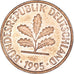 Coin, GERMANY - FEDERAL REPUBLIC, Pfennig, 1995