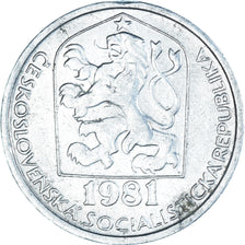 Münze, Tschechoslowakei, 10 Haleru, 1981