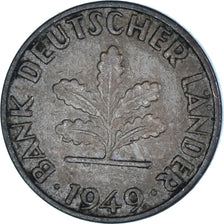 Coin, GERMANY - FEDERAL REPUBLIC, Pfennig, 1949