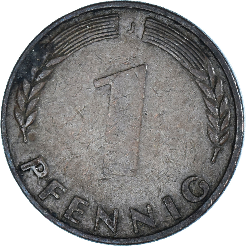 Coin, GERMANY - FEDERAL REPUBLIC, Pfennig, 1949