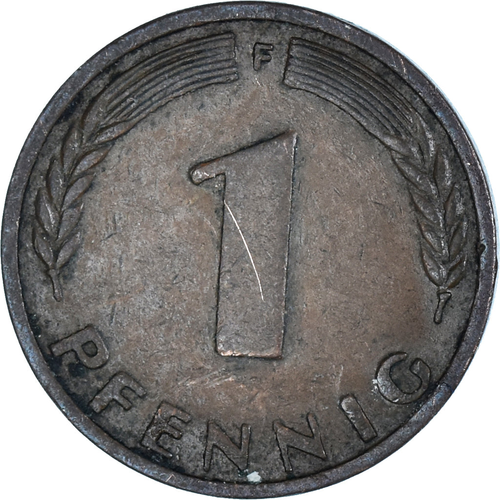 Münze, Deutschland, Pfennig, 1949