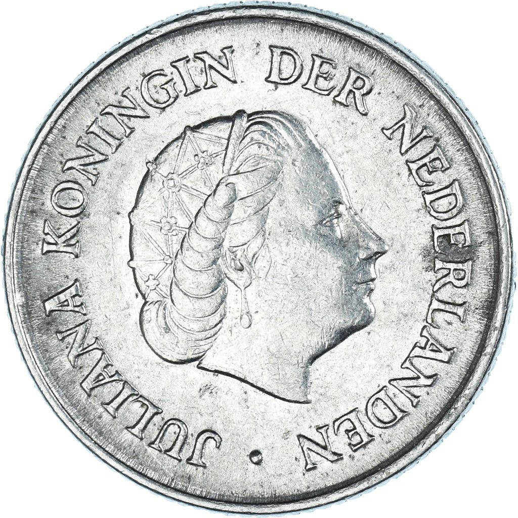 Moneta, Holandia, 25 Cents, 1958